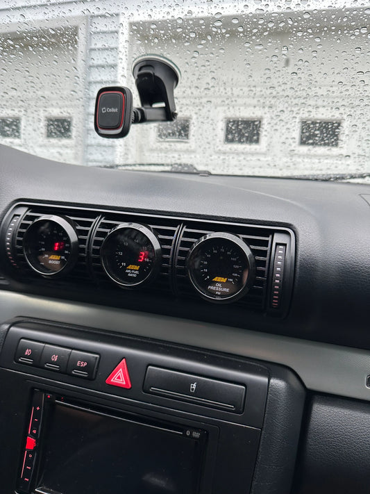 Βάση μετρητή για ένα Audi A4 B5 στους αεραγωγούς