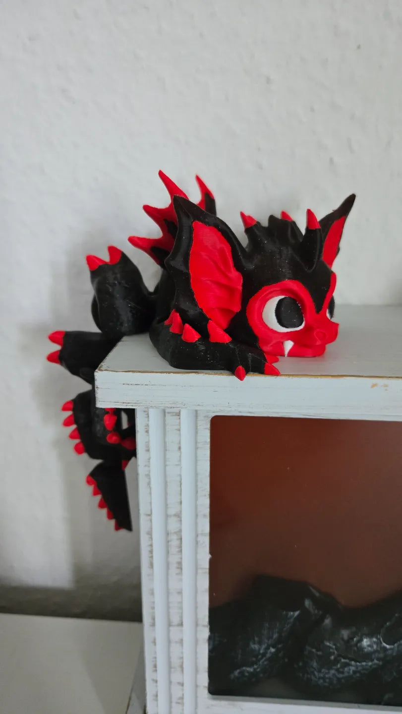 Baby Vampire Dragon Figurine