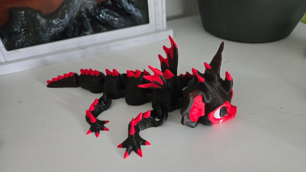 Baby Vampire Dragon Figurine
