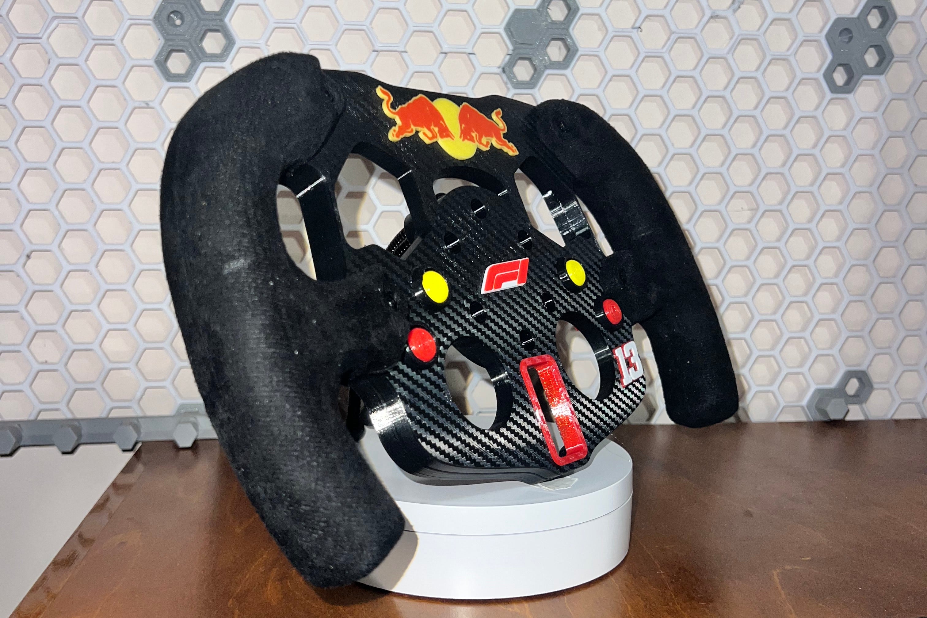 Custom Τιμόνι Racing F1 Ferrari Style – 3D Printed