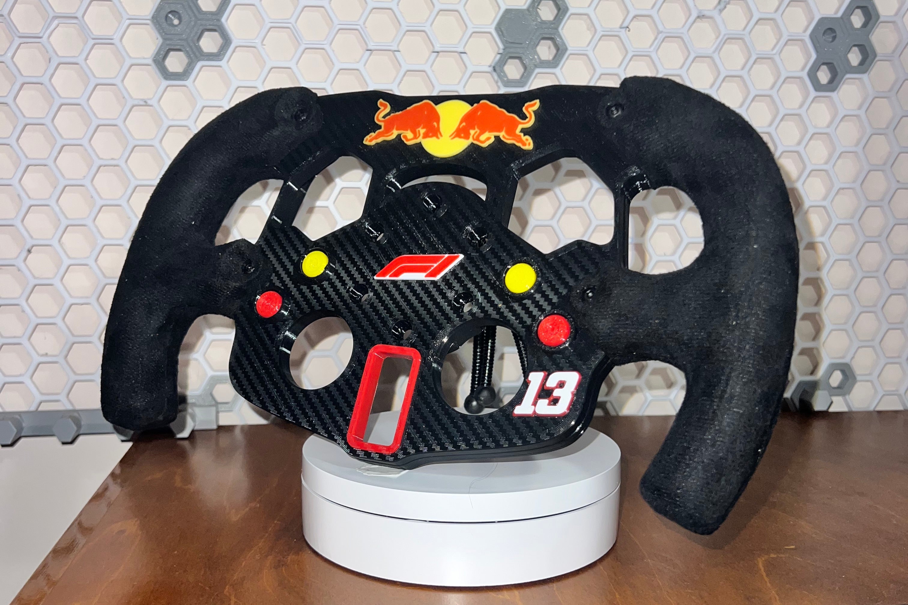 Custom Τιμόνι Racing F1 Ferrari Style – 3D Printed