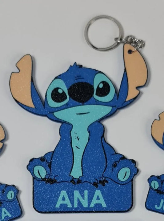 Μπρελόκ Stitch Με όνομα