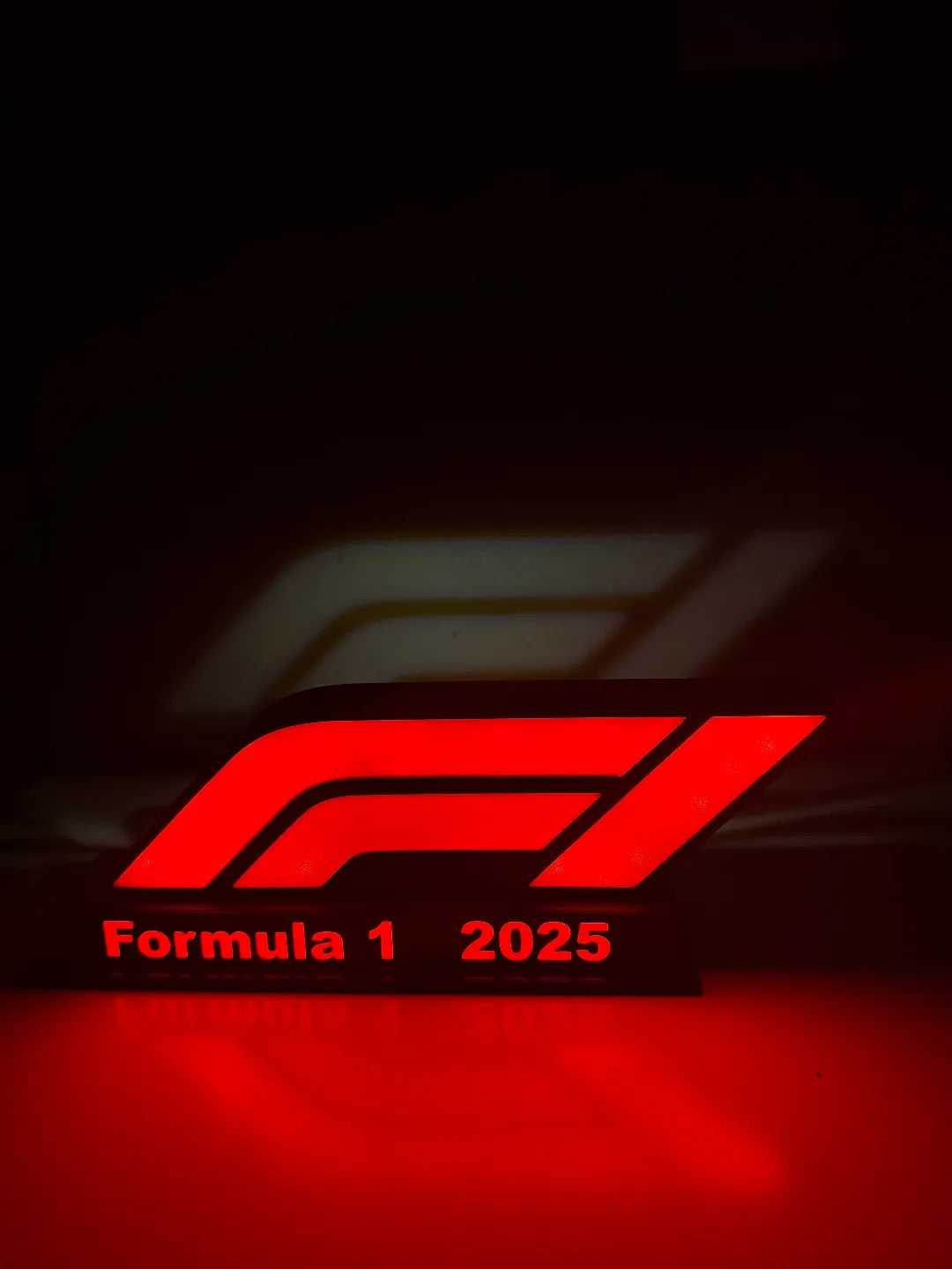 Formula 1 F1 Φωτιζόμενο λογότιπο