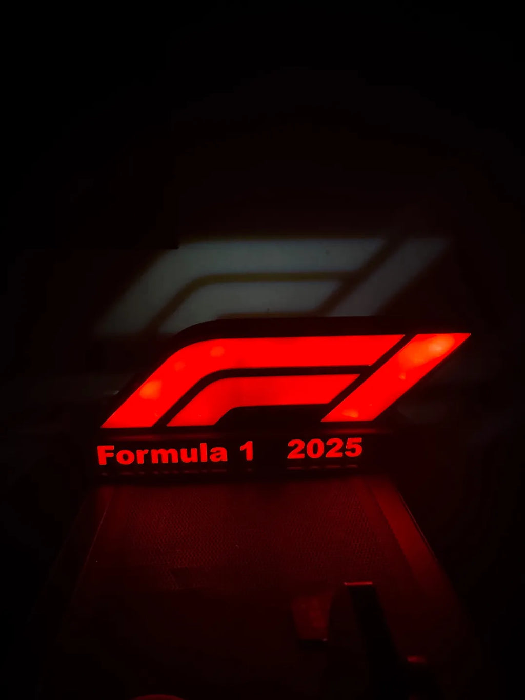 Formula 1 F1 Φωτιζόμενο λογότιπο